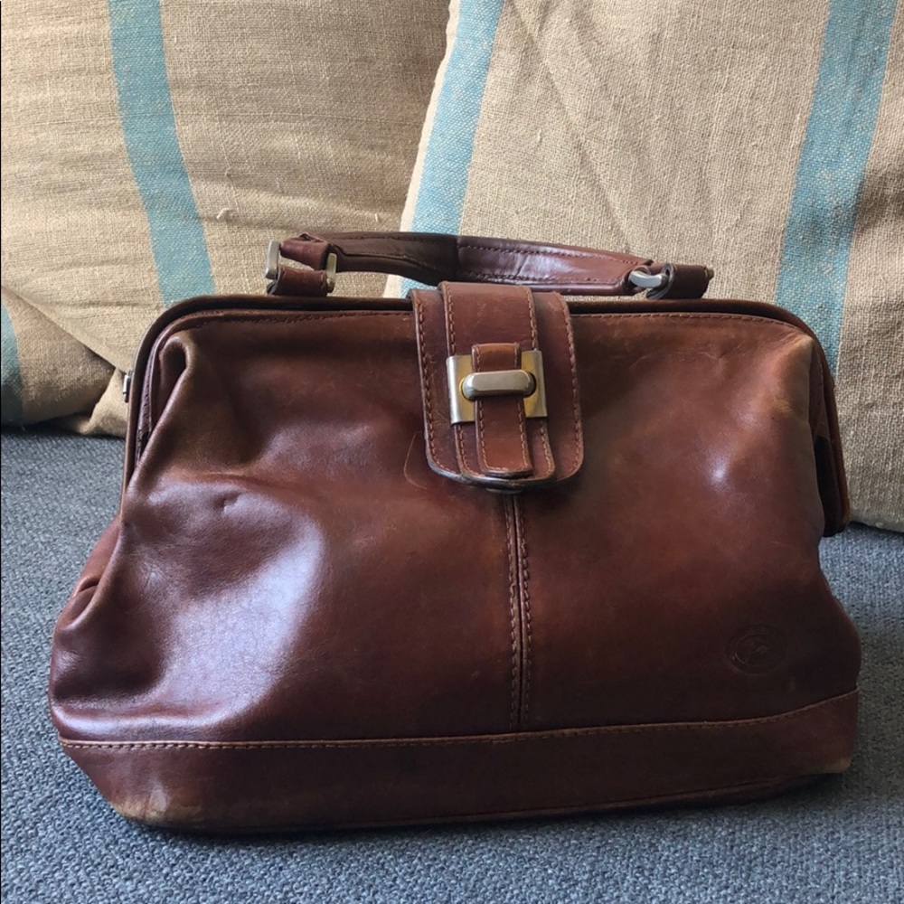 Vintage doctors bag purse
